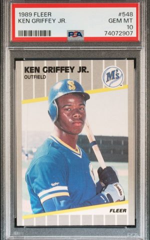1989 Fleer - Ken Griffey Jr- PSA 10