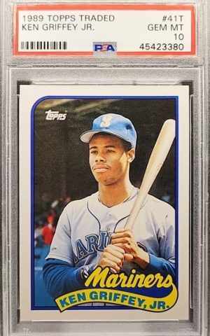 1989 Topps Traded - Ken Griffey Jr- PSA 10