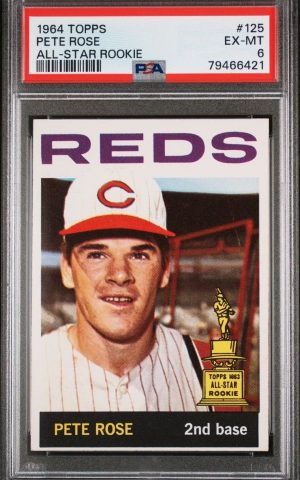 1964 Topps All-Star Rookie Pete Rose #125 - PSA 6