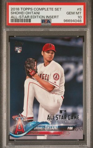 Shohei Ohtani - 2018 Topps Complete Set - All Star Edition Insert - PSA 10