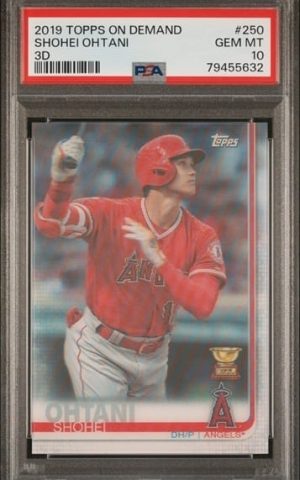 Shohei Ohtani - 2019 Topps On Demand 3D - PSA 10