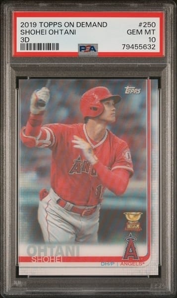 Shohei Ohtani - 2019 Topps On Demand 3D - PSA 10